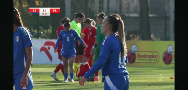 La Guida - Da Paesana a Cracovia, Martina Tosello con la nazionale di calcio Under 19