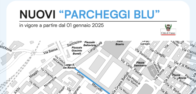 La Guida - Da gennaio 408 parcheggi a pagamento in più in città