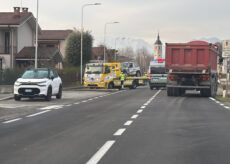 La Guida - Incidente a Passatore, strada chiusa dalla rotatoria frazionale in direzione Roata Rossi