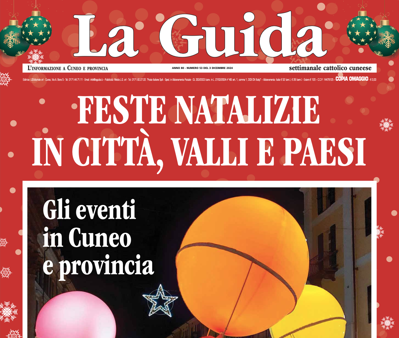 Con La Guida in omaggio uno speciale tutto dedicato al Natale