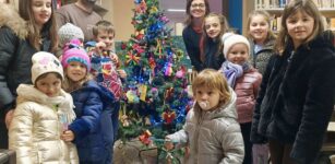 La Guida - Rifreddo, bambini e ragazzi hanno “costruito” l’albero di Natale della biblioteca 