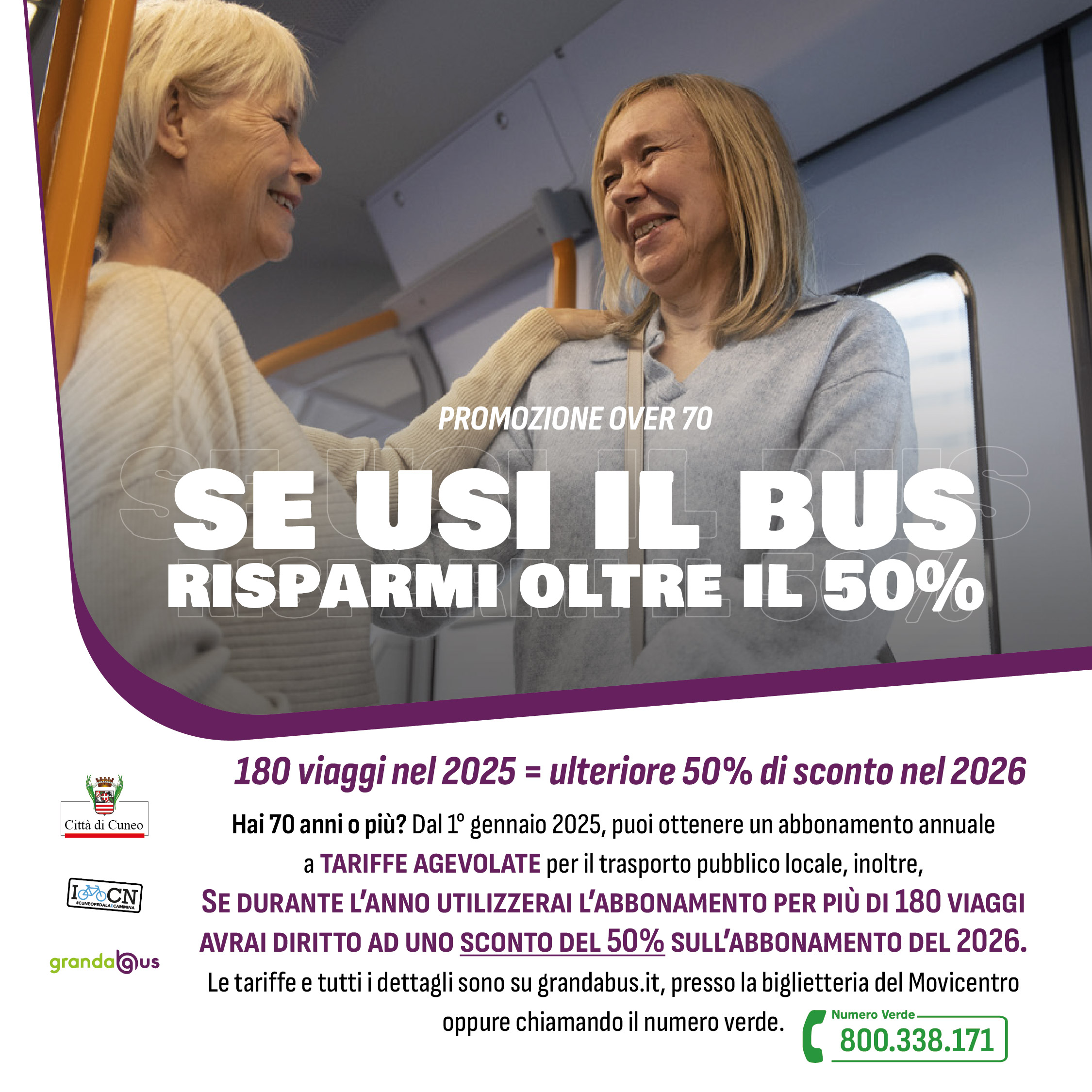 trasporto pubblico locale, agevolazioni over 70