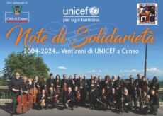 La Guida - Da vent’anni a Cuneo: “Note di solidarietà” con l’Unicef