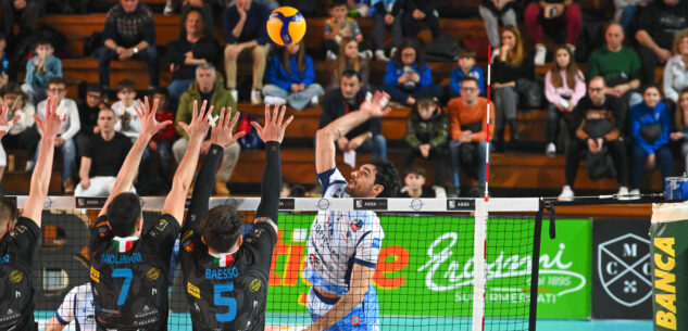 La Guida - Volley A2/M, Pineto piega Cuneo al tie-break