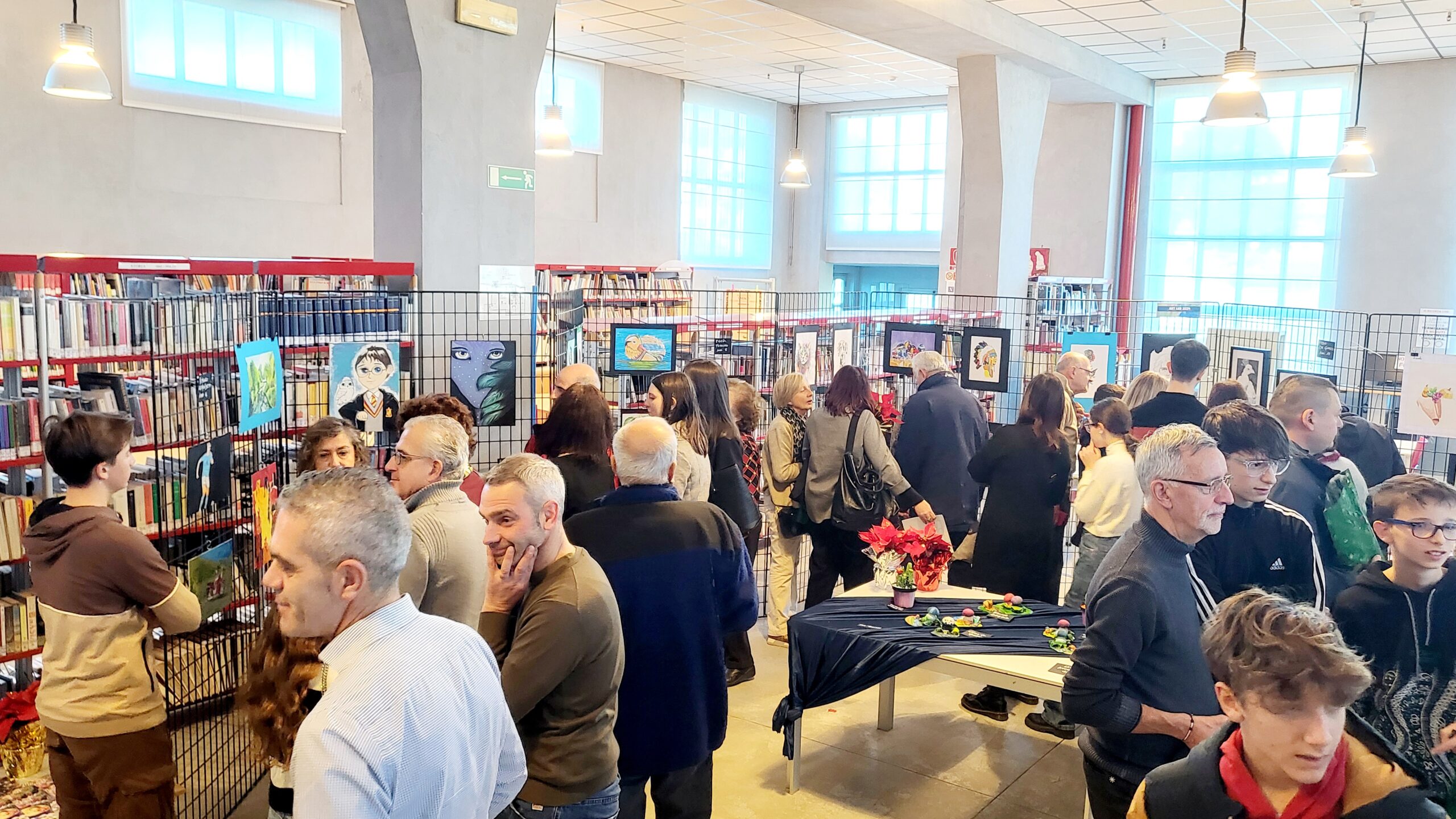 Borgo San Dalmazzo - mostra degli allievi di Monica Sepe