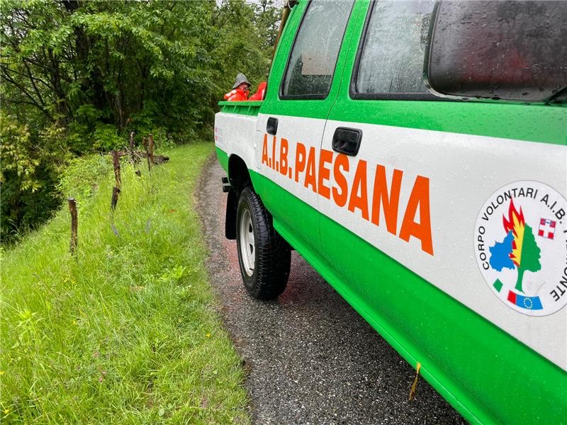 Dalla Giunta di Paesana 3.000 euro ai Volontari Antincendi Boschivi (AIB)