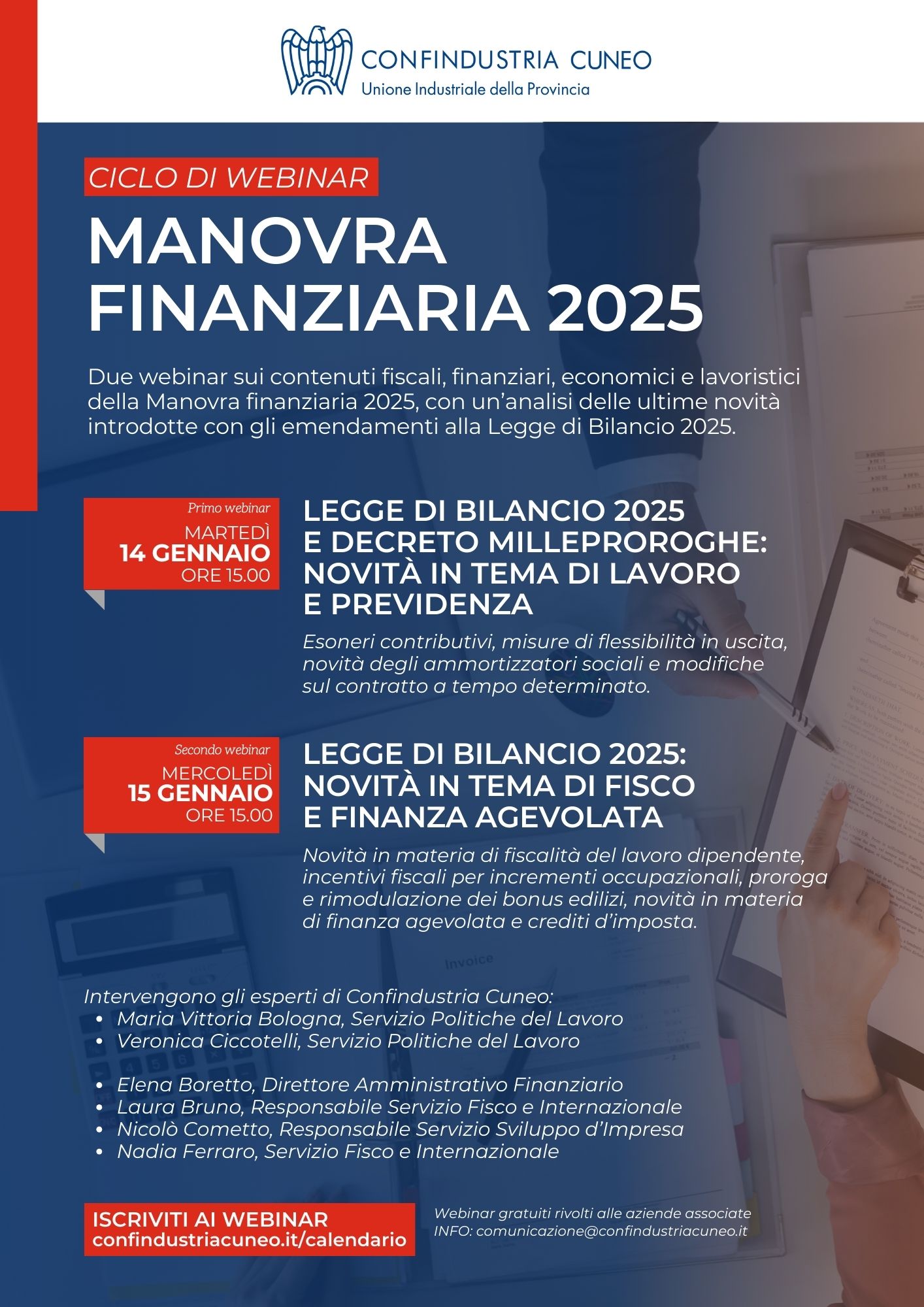 webinar Confindustria Cuneo Legge bilancio 2025