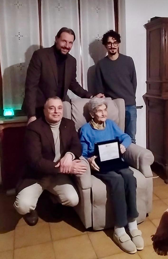 Laura Giletta di Lagnasco ha compiuto 102 anni