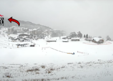 La Guida - Neve sulle alture del Cuneese, imbiancate le piste di Limone e Prato Nevoso