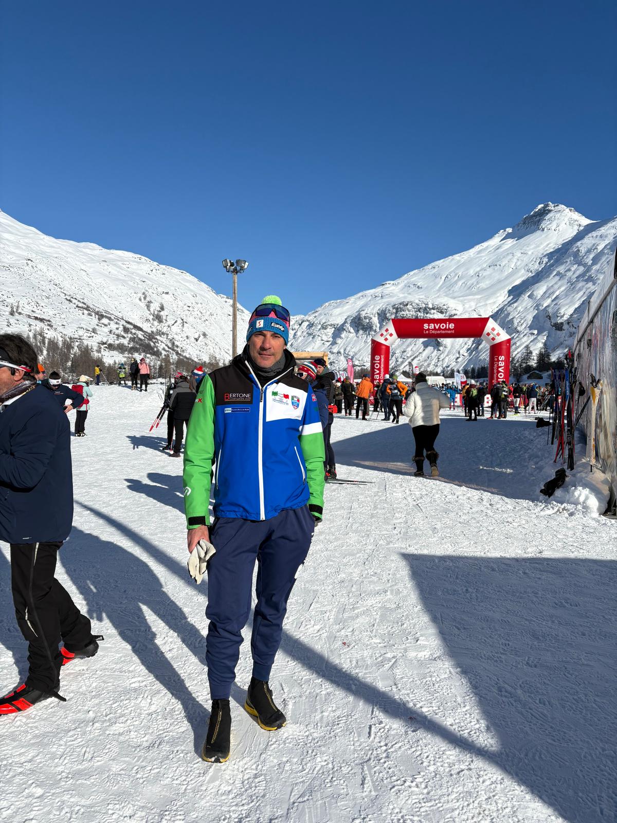 Fabrizio Faggio alla Marathon International de Bessans