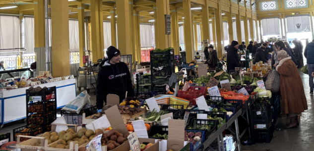 La Guida - Mercato coperto in piazza Seminario, in corso i lavori di riqualificazione