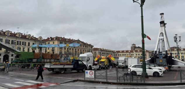 La Guida - Le giostre per il Carnevale dei ragazzi in piazza Galimberti