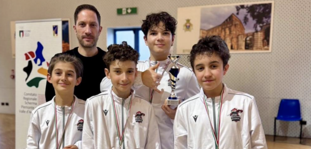 La Guida - Cuneo Scherma Academy sul podio nel campionato regionale