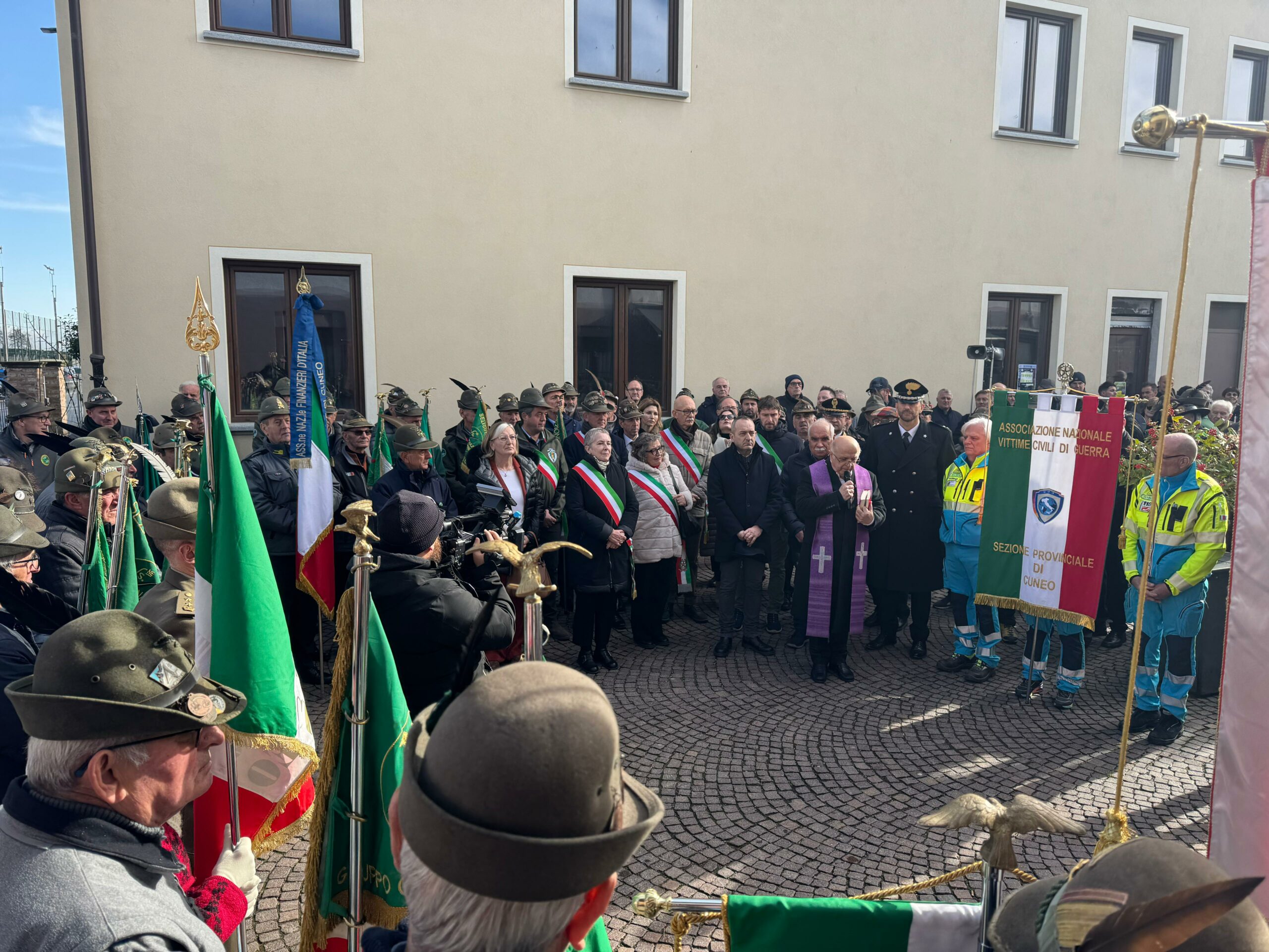 San Benigno e il ricordo dell’eccidio della Candelora (foto e video)