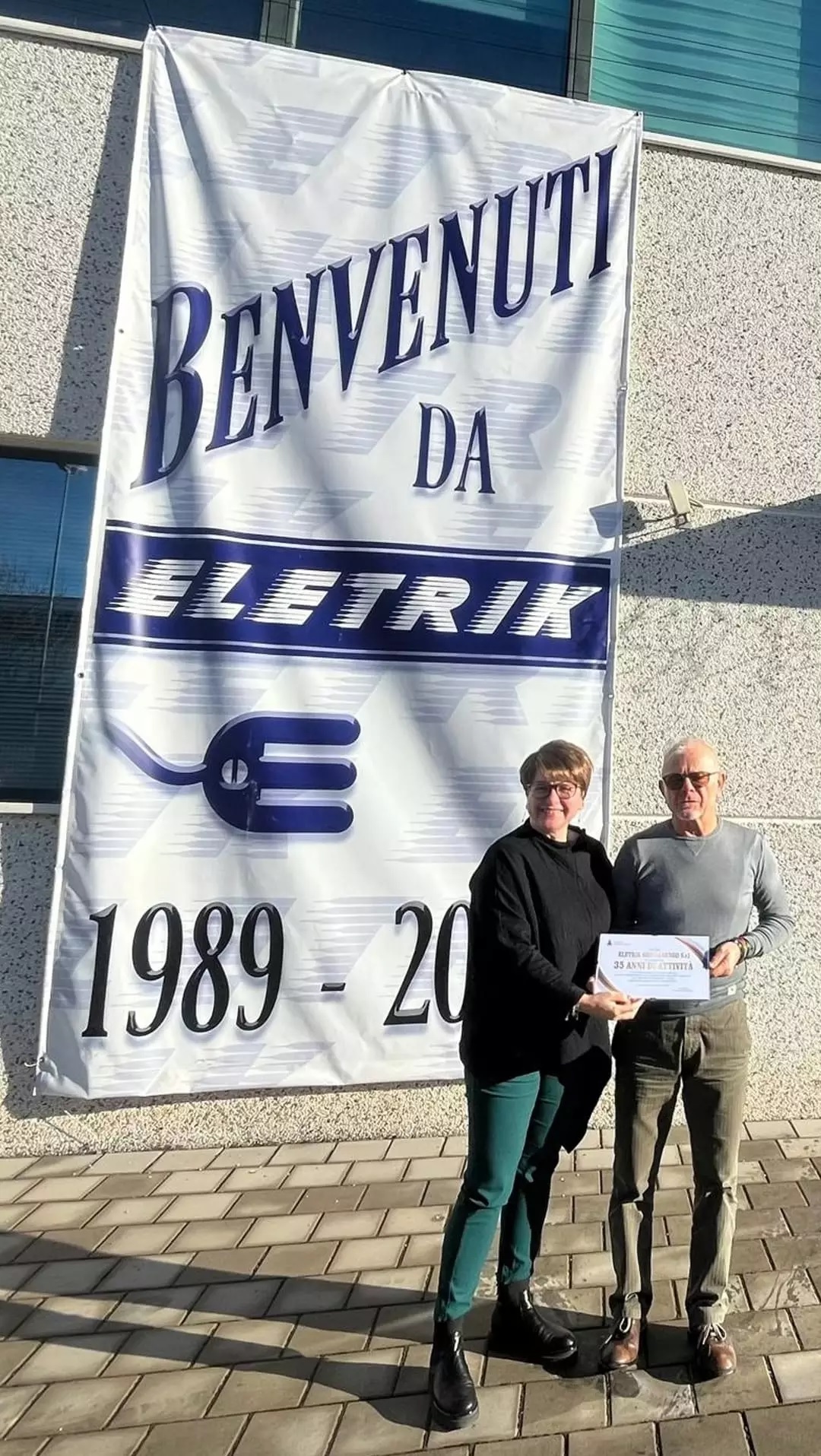 Borgo, l’azienda Eletrik festeggia i 35 anni di attività