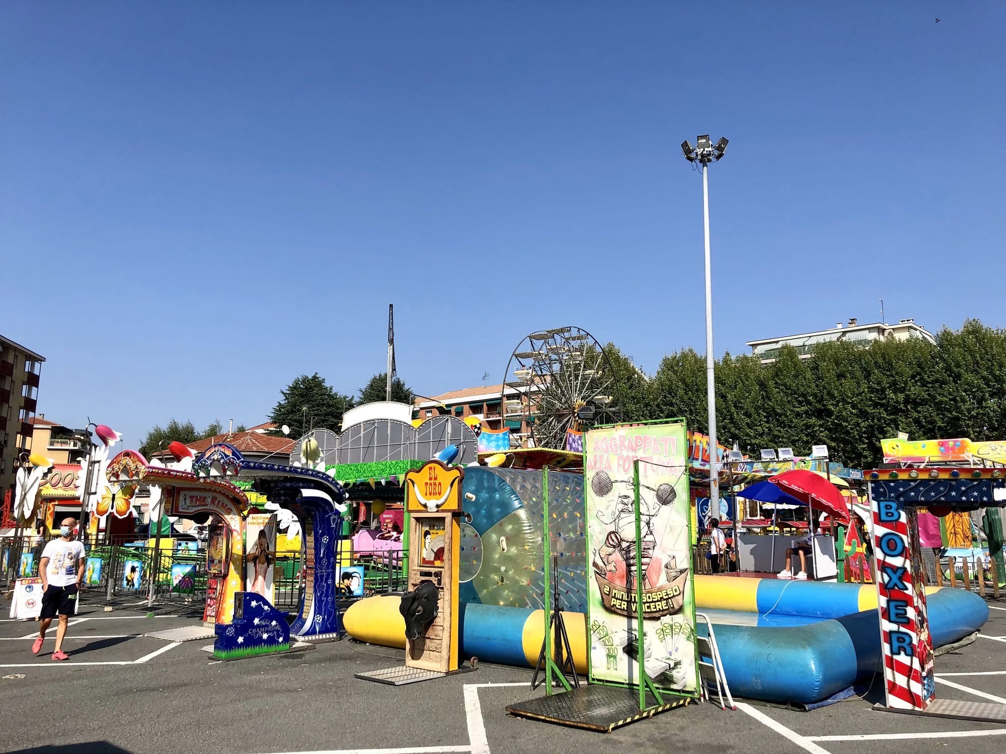 Dal 18 febbraio a Saluzzo i divieti in piazza XX settembre per il Luna park