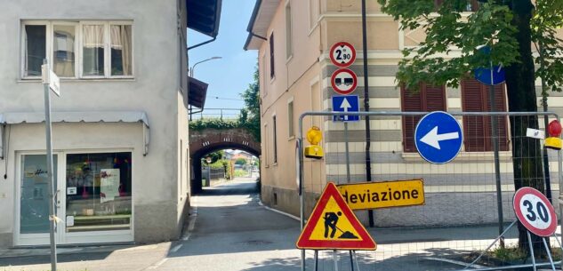 La Guida - Saluzzo, chiusa via Pignari per lavori al sottopasso ferroviario