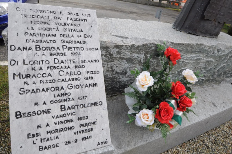 Barge commemora l’80° Anniversario dell’Eccidio di Crocera 