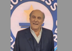 La Guida - Giacomo e il sorriso per il saluto del suo mito tv Gerry Scotti