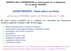 La Guida - Giornate della prevenzione con esami gratuiti a Limone, Demonte, Mondovì e Saluzzo