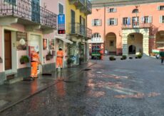 La Guida - I volontari dell’AIB puliscono le strade di Chiusa Pesio per il weekend