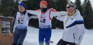 Paolo Buranello (Team Master Valle Pesio) vince il campionato italiano giornalisti di sci di fondo La Guida - Paolo Buranello (Team Master Valle Pesio) vince il campionato italiano giornalisti di sci di fondo