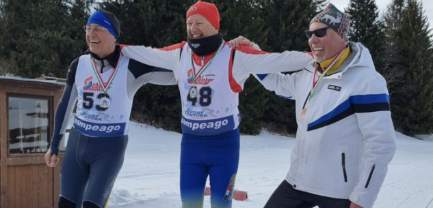 La Guida - Paolo Buranello (Team Master Valle Pesio) vince il campionato italiano giornalisti di sci di fondo