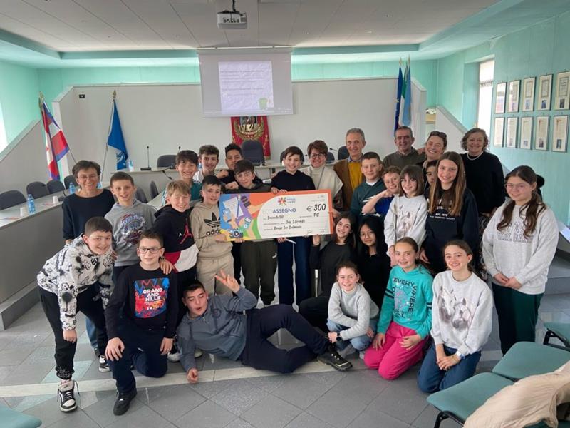 “Ecoassegno” per la classe 1ªC di Borgo San Dalmazzo