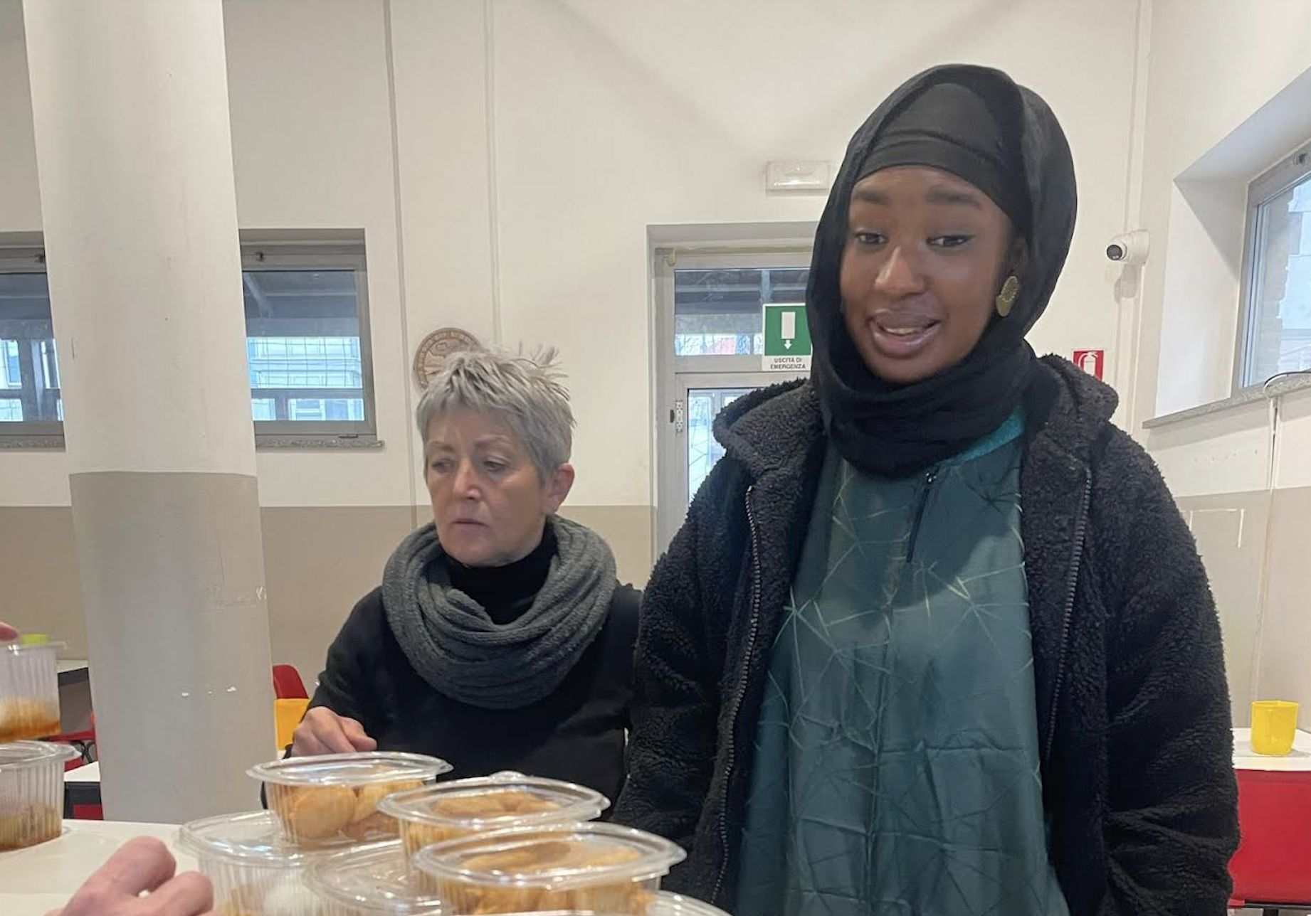 La comunità ivoriana di Cuneo dona i pasti alla mensa Caritas