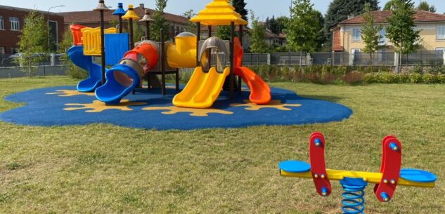 La Guida - Nuove attrezzature per giochi in frazione Cervignasco di Saluzzo