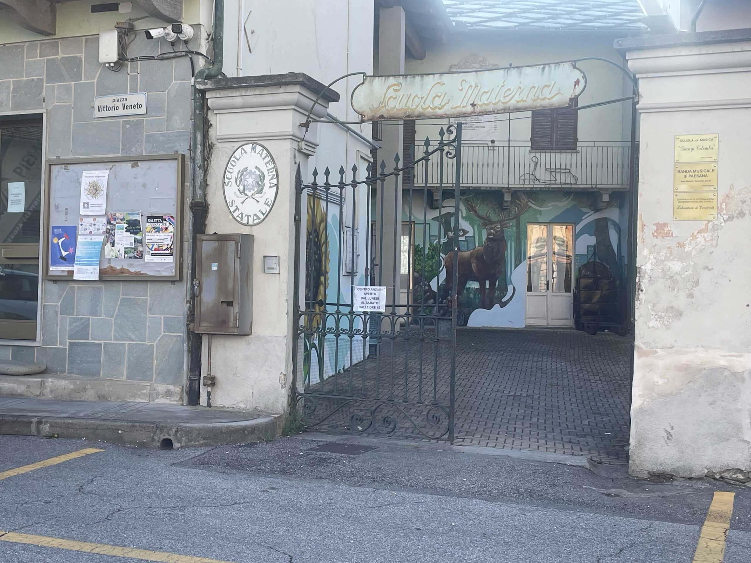 Paesana, ex scuola materna