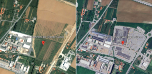 Meno di vent’anni fa c’era un’area verde al posto dei supermercati in via Margarita, a Cuneo La Guida - Meno di vent’anni fa c’era un’area verde al posto dei supermercati in via Margarita, a Cuneo