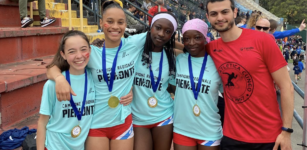 La Guida - Le Ragazze dell’Atletica Cuneo campionesse regionali nella staffetta 4×100