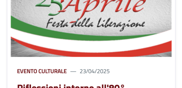 La Guida - A Bernezzo una serata per ricordare la Liberazione
