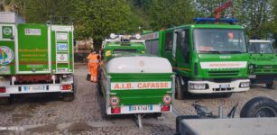 Pasquetta con il badile e le idrovore per gli AIB delle Valli Po, Bronda ed Infernotto La Guida - Pasquetta con il badile e le idrovore per gli AIB delle Valli Po, Bronda ed Infernotto