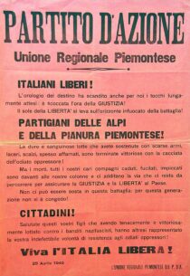 manifesto Liberazione