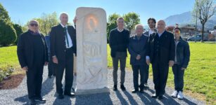 La Guida - A Boves inaugurata “Pietra luminosa per la Pace”
