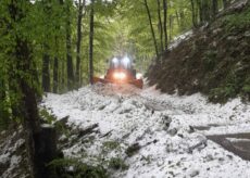 La Guida - Eccezionale grandinata a Rittana