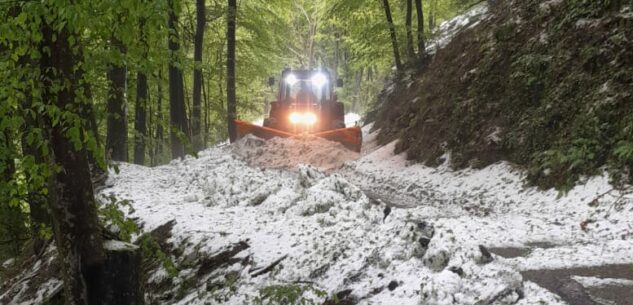 La Guida - Eccezionale grandinata a Rittana