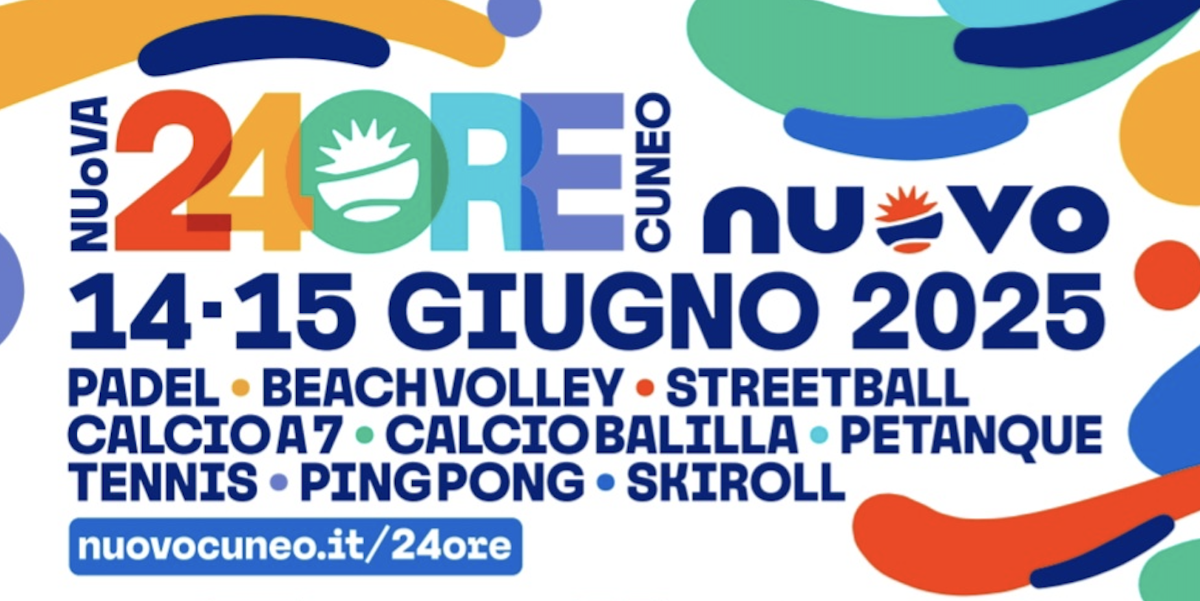 NUoVA 24ore di Cuneo, continuano le iscrizioni con le novità di tennis, ping pong e skiroll
