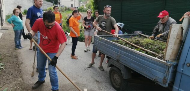 La Guida - A Peveragno il pomeriggio di riqualificazione urbana