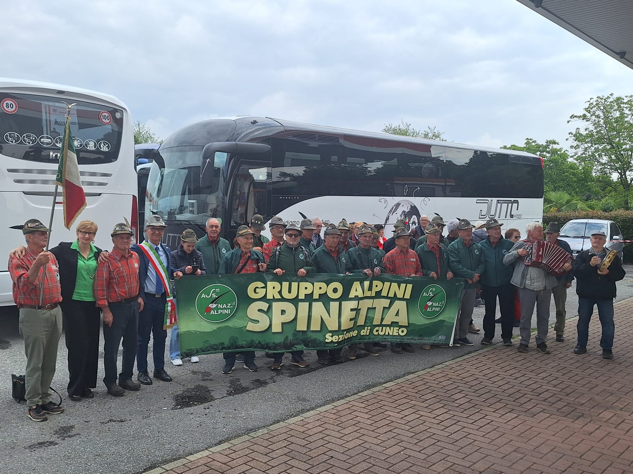 Alpini di Spinetta-Oltregesso alla sfilata nazionale a Biella