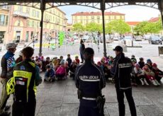 La Guida - Saluzzo, alunni a lezione di Codice della strada con “Tuttinbici”
