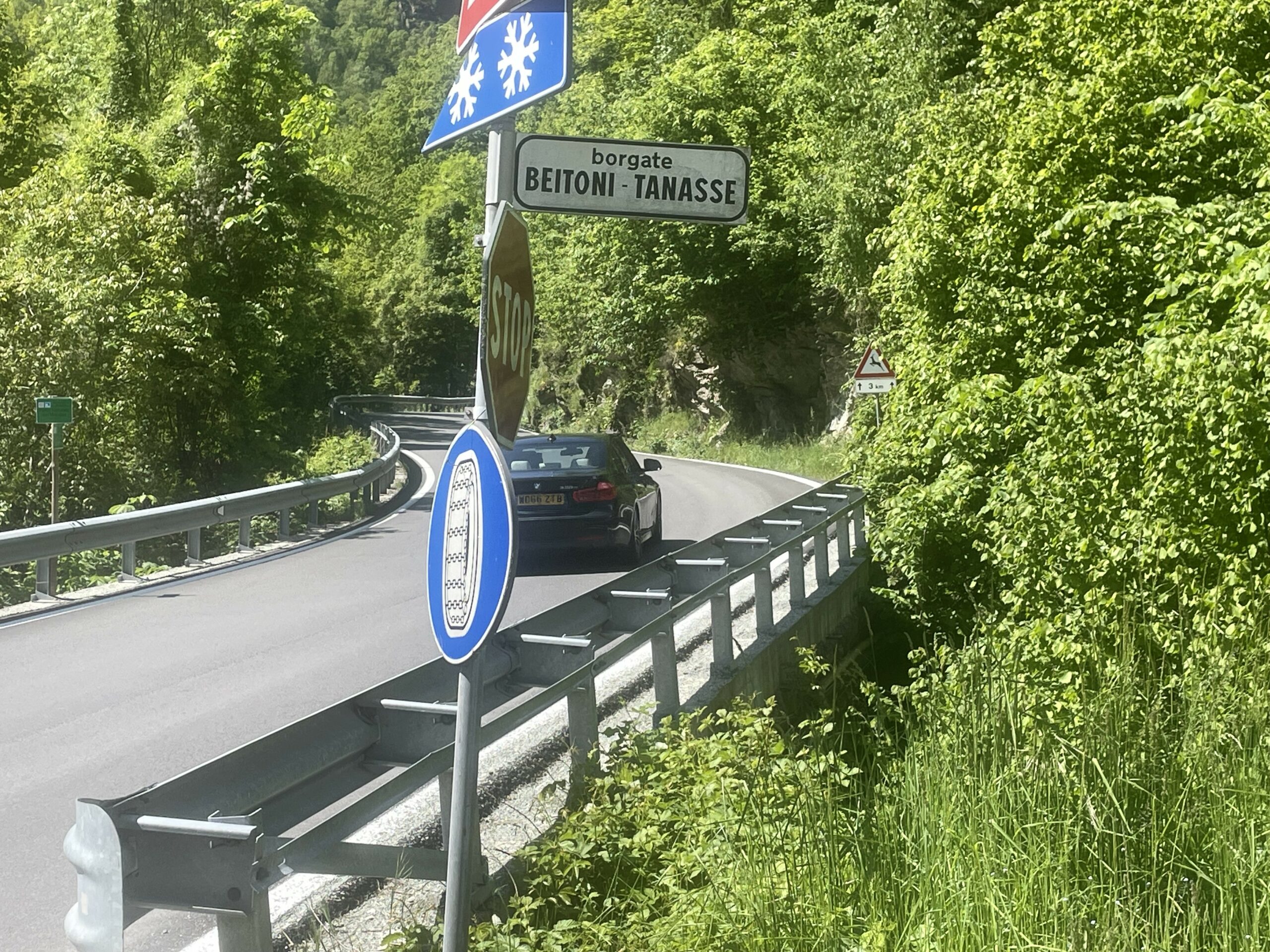 Il Comune mette in sicurezza la strada della Borgata Beitoni di Paesana