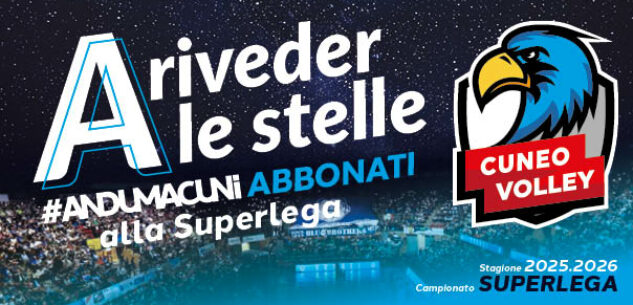 La Guida - “A riveder le stelle” in Superlega: aperta la campagna abbonamenti del Cuneo Volley per la prossima stagione