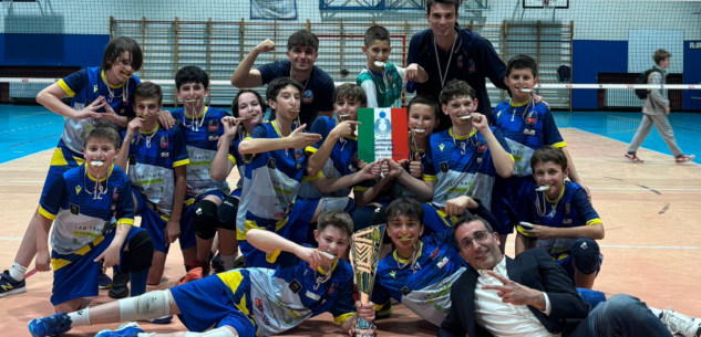 La Guida - L’Under 13 del Cuneo Volley è campione territoriale anche nel 6vs6