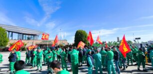 Sciopero alla Merlo di Cervasca per il rinnovo del contratto nazionale La Guida - Sciopero alla Merlo di Cervasca per il rinnovo del contratto nazionale