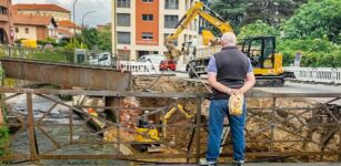 La Guida - Saluzzo, il cedimento del muro di sostegno sul Rio Torto costerà al Comune 167.000 euro