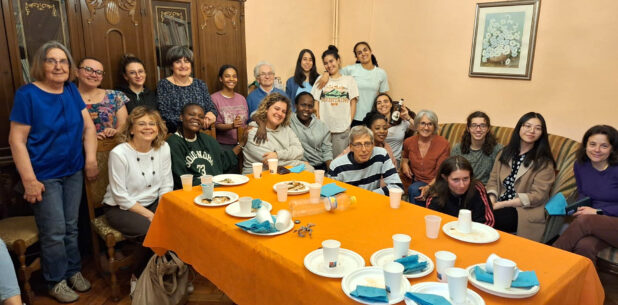 Casa della giovane Momento di festa
