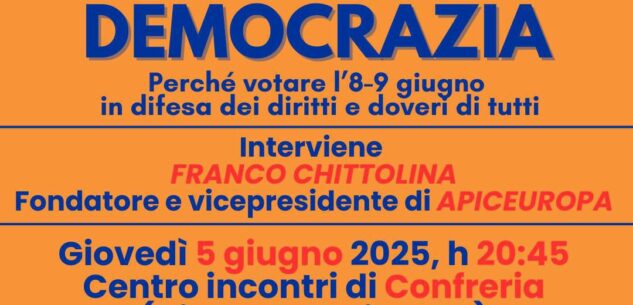 La Guida - Referendum è democrazia: incontro a Confreria